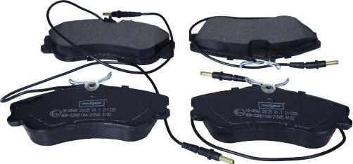 Maxgear 19-0549 - Brake Pad Set, disc brake europarts.cy