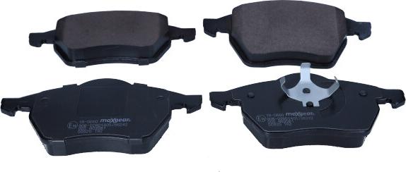 Maxgear 19-0660 - Brake Pad Set, disc brake europarts.cy