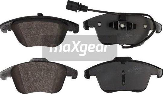 Maxgear 19-1996 - Brake Pad Set, disc brake europarts.cy