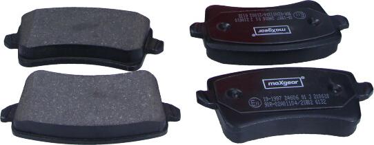 Maxgear 19-1997 - Brake Pad Set, disc brake europarts.cy