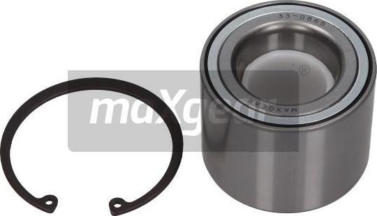 Maxgear 33-0865 - Bearing Kit, wheel hub europarts.cy