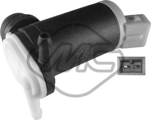 Metalcaucho 02064 - Water Pump, window cleaning europarts.cy