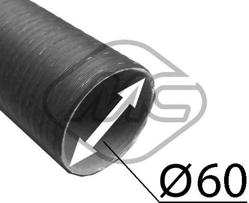 Metalcaucho 02210 - Hose, air supply europarts.cy