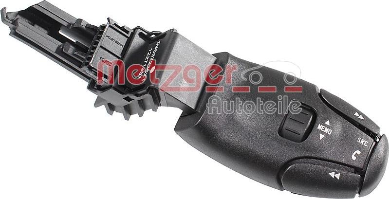 Metzger 09161068 - Steering Column Switch europarts.cy