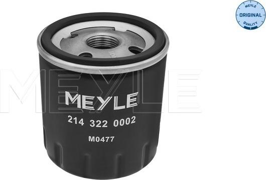 Meyle 214 322 0002 - Oil Filter europarts.cy