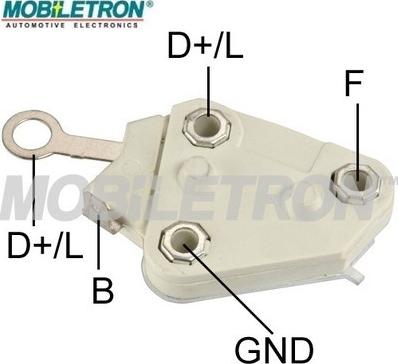 Mobiletron VR-D674H - Voltage regulator, alternator europarts.cy