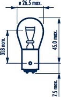 Narva 179164000 - Bulb, indicator europarts.cy