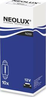 NEOLUX N269 - Bulb, licence plate light europarts.cy