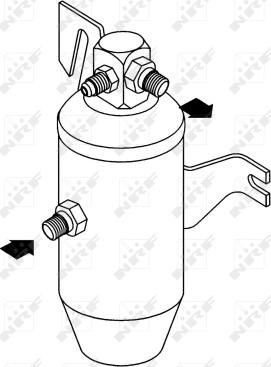 NRF 33147 - Dryer, air conditioning europarts.cy