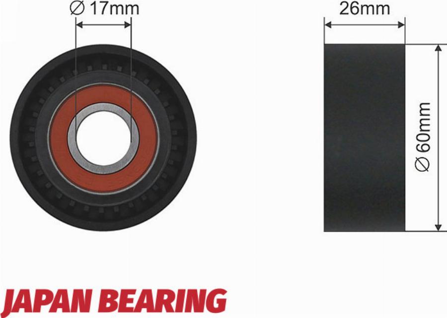 NTY RNK-RE-000 - Pulley, v-ribbed belt europarts.cy