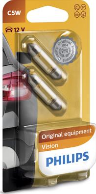 PHILIPS 12844B2 - Bulb, licence plate light europarts.cy