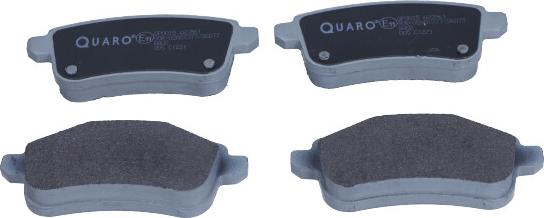 QUARO QP0015 - Brake Pad Set, disc brake europarts.cy