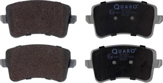 QUARO QP7525 - Brake Pad Set, disc brake europarts.cy