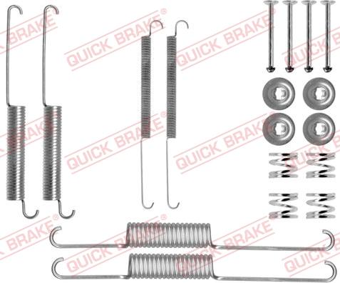 QUICK BRAKE 1050758 - Accessory Kit, brake shoes europarts.cy