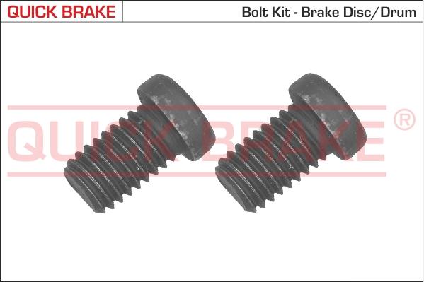 QUICK BRAKE 11668K - Screw Set, brake disc europarts.cy
