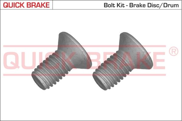 QUICK BRAKE 11670K - Screw Set, brake disc europarts.cy