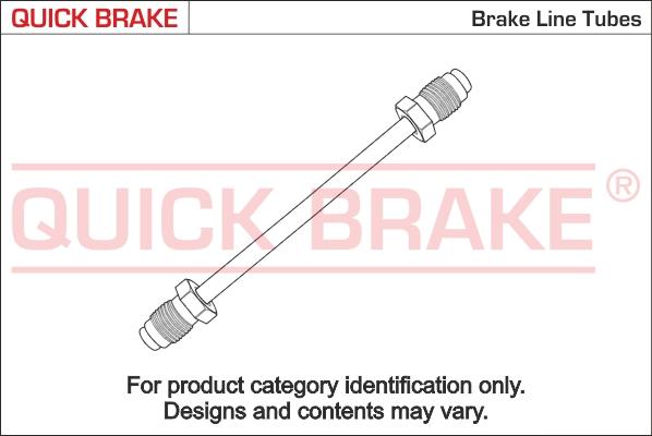 QUICK BRAKE CU-0290A-A - Brake Lines europarts.cy