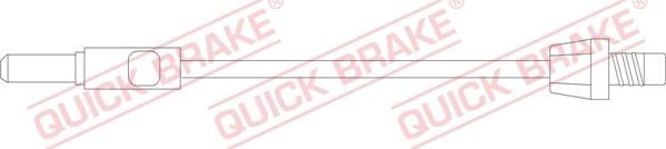 QUICK BRAKE WS0215A - Warning Contact, brake pad wear europarts.cy