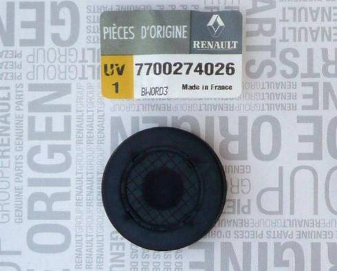 RENAULT 7700274026 - Plug, rocker arm shaft mounting bore europarts.cy