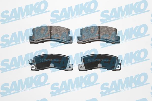 Samko 5SP514 - Brake Pad Set, disc brake europarts.cy