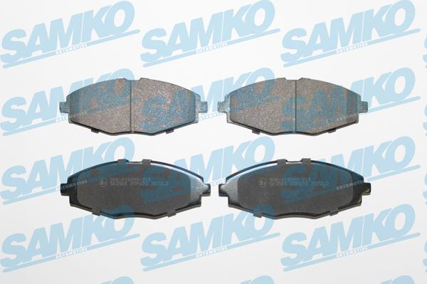 Samko 5SP693 - Brake Pad Set, disc brake europarts.cy