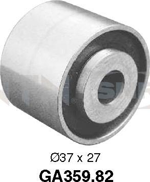 SNR GA359.82 - Pulley, v-ribbed belt europarts.cy
