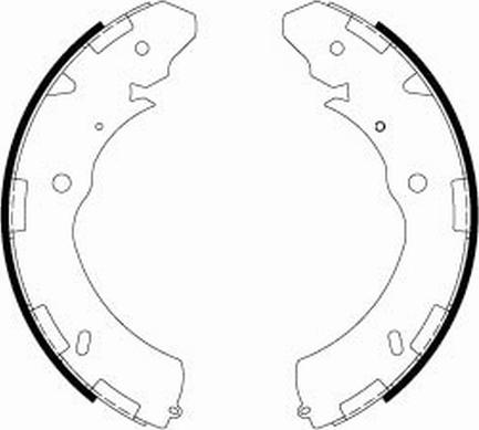 Textar 91073000 - Brake Shoe Set europarts.cy