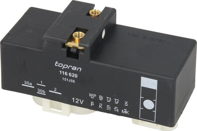 Topran 116 620 - Relay, cooling fan europarts.cy