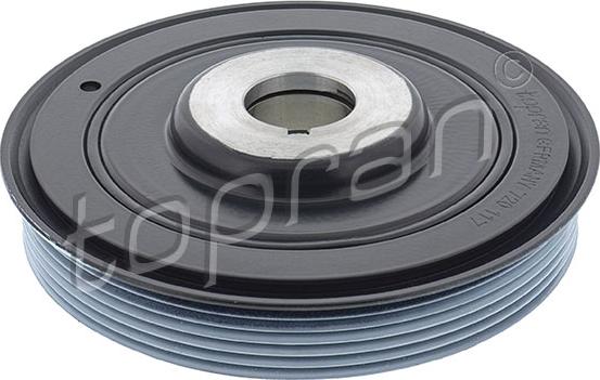 Topran 720 117 - Belt Pulley, crankshaft europarts.cy