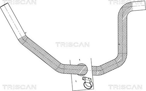 Triscan 8516 11006 - Hydraulic Hose, steering system europarts.cy