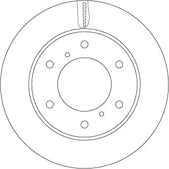 TRW DF6735 - Brake Disc europarts.cy