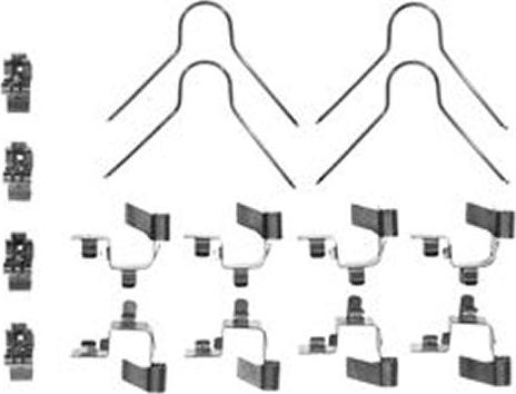 TRW PFK291 - Accessory Kit for disc brake Pads europarts.cy