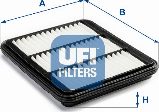 UFI 30.278.00 - Air Filter, engine europarts.cy