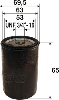 VALEO 586054 - Oil Filter europarts.cy