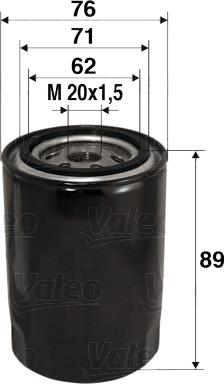 VALEO 586000 - Oil Filter europarts.cy