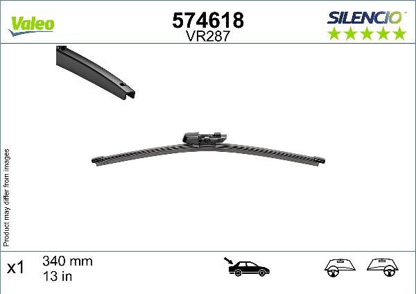 VALEO 574618 - Wiper Blade europarts.cy