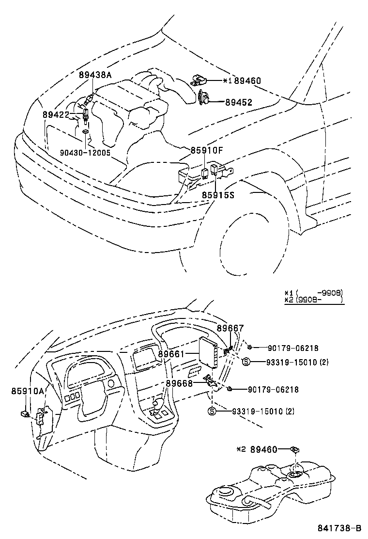 TOYOTA 9098702020 - Relay, low beam europarts.cy